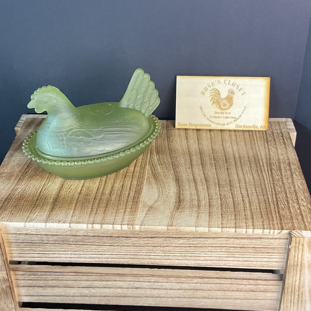 Rose’s closet hen on nest